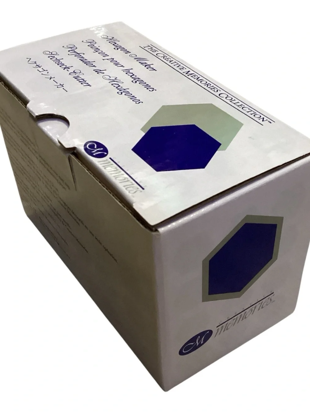 Creative Memories Hexagon Maker Paper Punch 1 1/4 & 1 1/2
